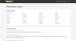 Desktop Screenshot of ok.yepplocal.com
