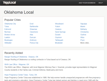Tablet Screenshot of ok.yepplocal.com