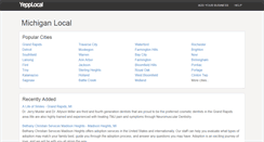 Desktop Screenshot of mi.yepplocal.com