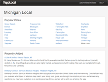 Tablet Screenshot of mi.yepplocal.com