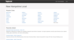 Desktop Screenshot of nh.yepplocal.com