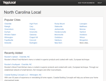 Tablet Screenshot of nc.yepplocal.com