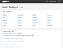 Tablet Screenshot of nd.yepplocal.com