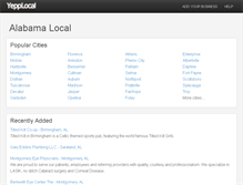 Tablet Screenshot of al.yepplocal.com